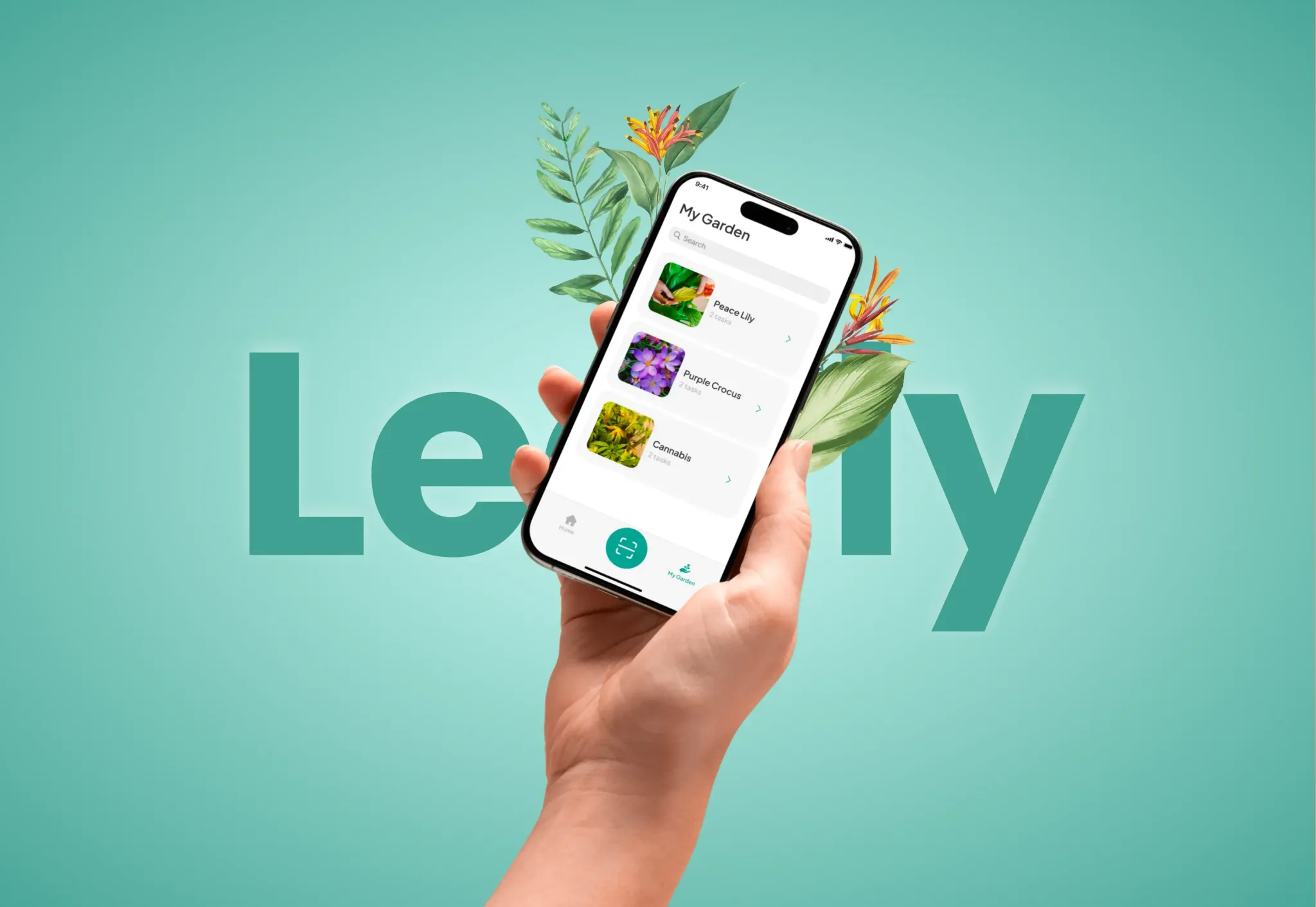 Plant Identifier AI app for recognizing plants and learning about their care – mobile app by Neon Apps