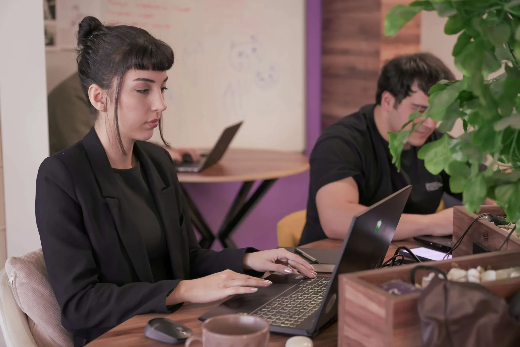 Designers and developers creating an MVP in the Neon Apps workspace